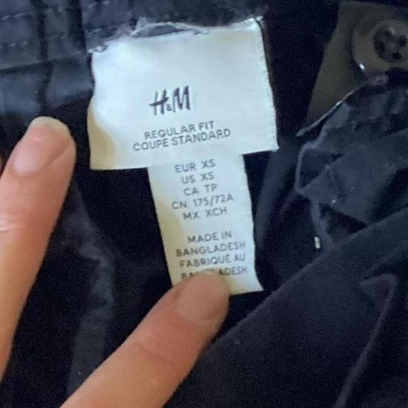 Black H&M cargo pants - Picture 4 of 4